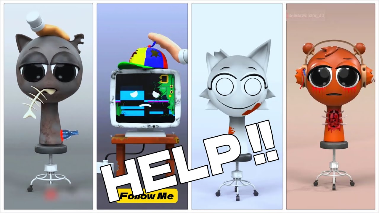 SPRUNKI inredilbox HELP! | Tiles Hop EDM Rush!
