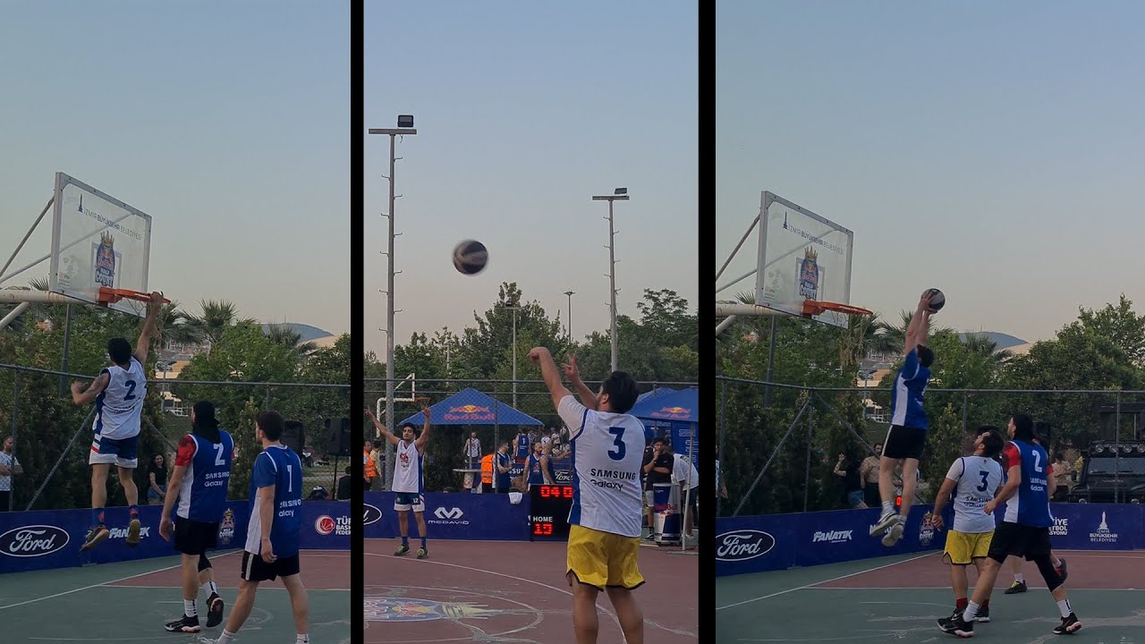 Smaç ve Üçlük Rekoru Kırılan, İzmir Redbull 3X3 Maçı (TEAM BUCA)