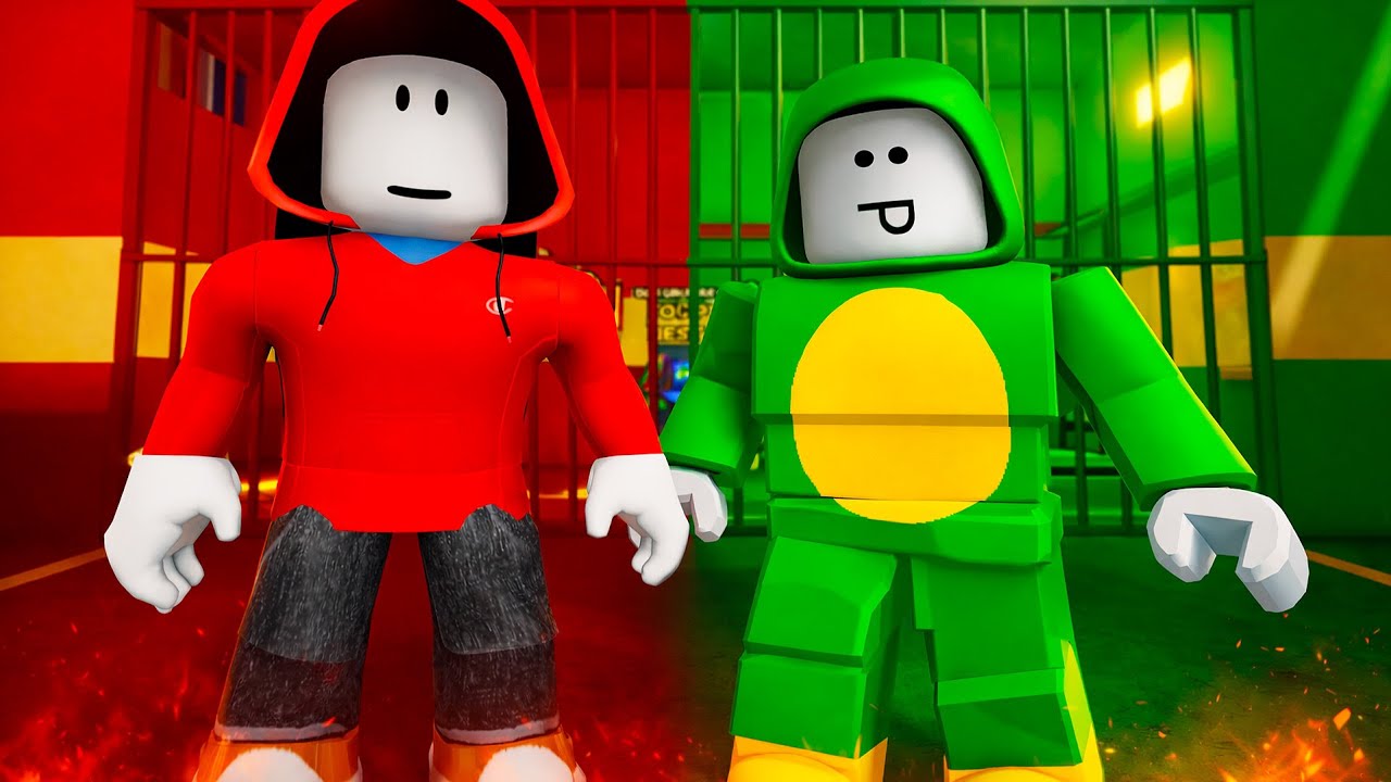 JJ VS MIKEY PRISON RUN OBBY ROBLOX