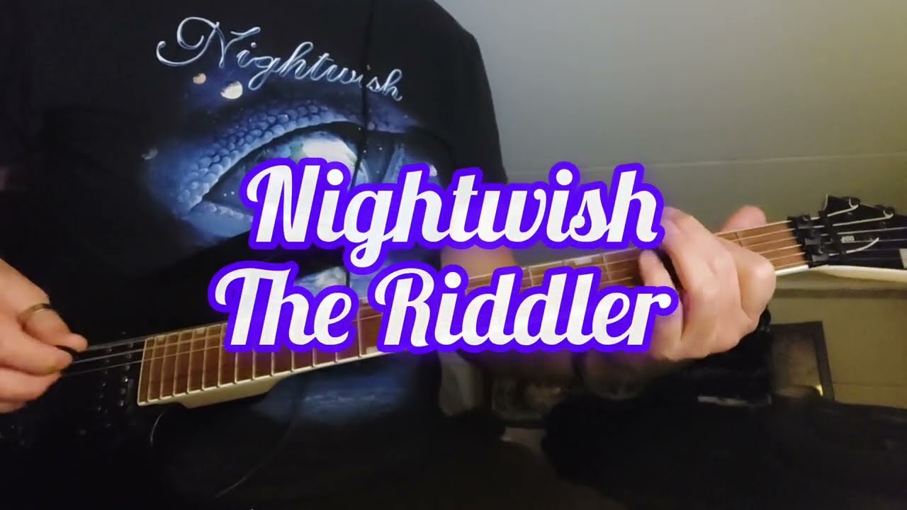 Nightwish - The Riddler - Oceanborn 1998 guitar cover