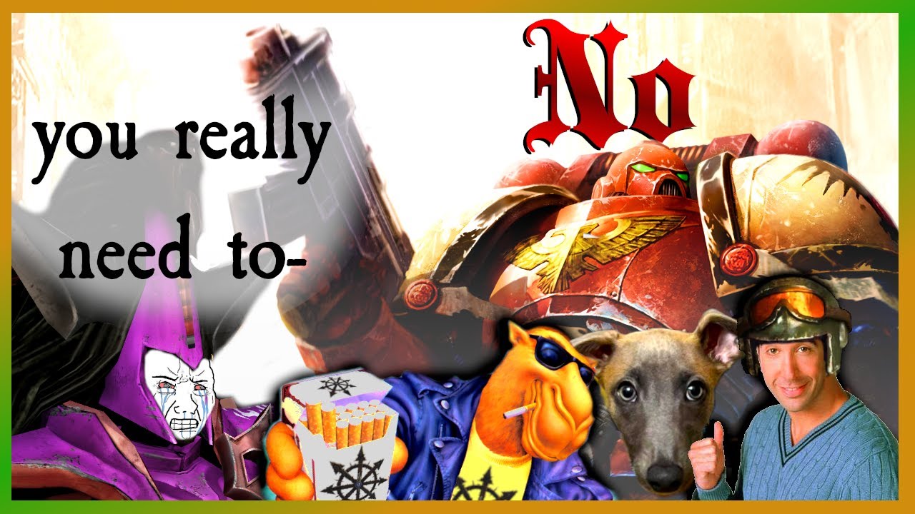 Space Marine Rule #1: Don't Be Mean