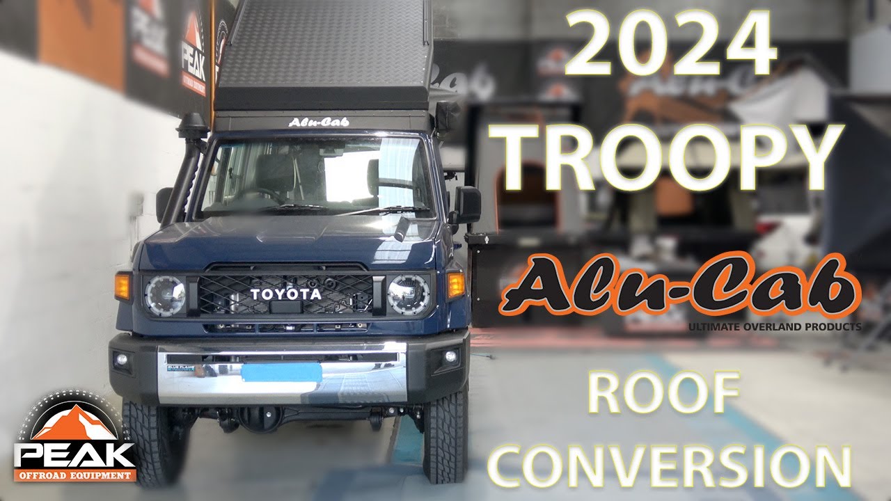 2024 Troopy with Alu-Cab Roof Conversion!
