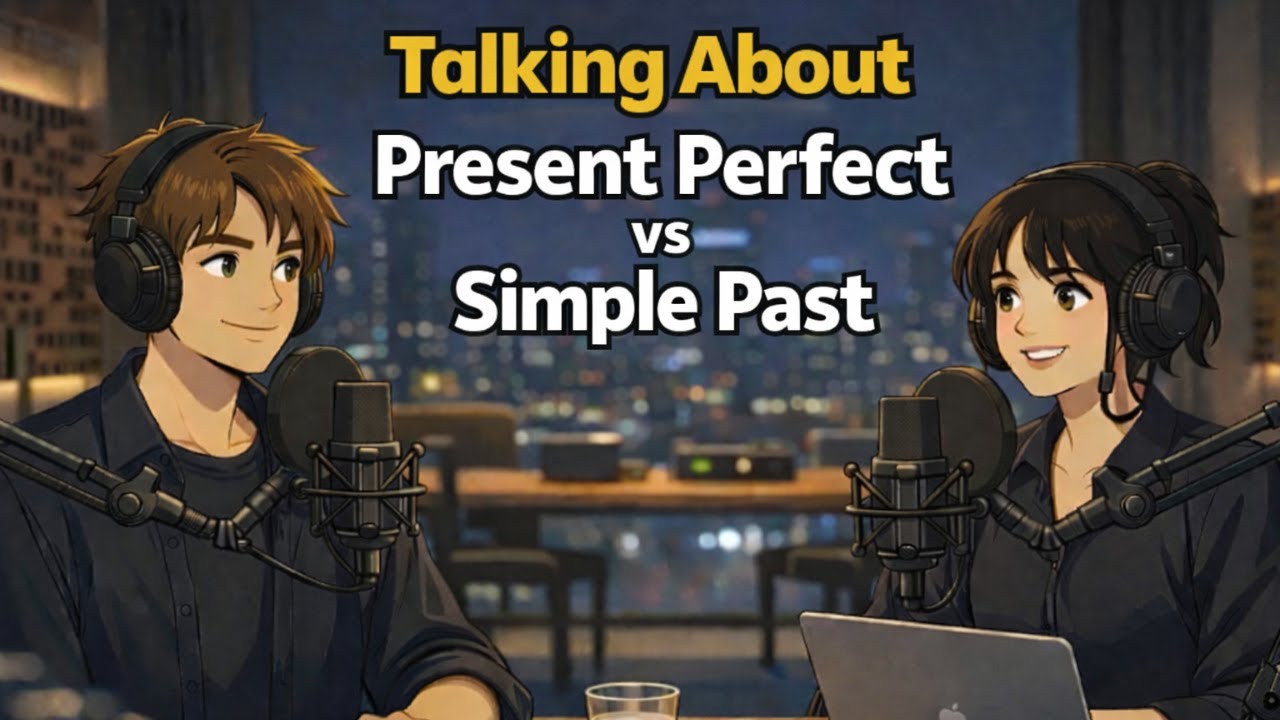 Simple Past vs Present Perfect in English | Easy English Conversation Podcast