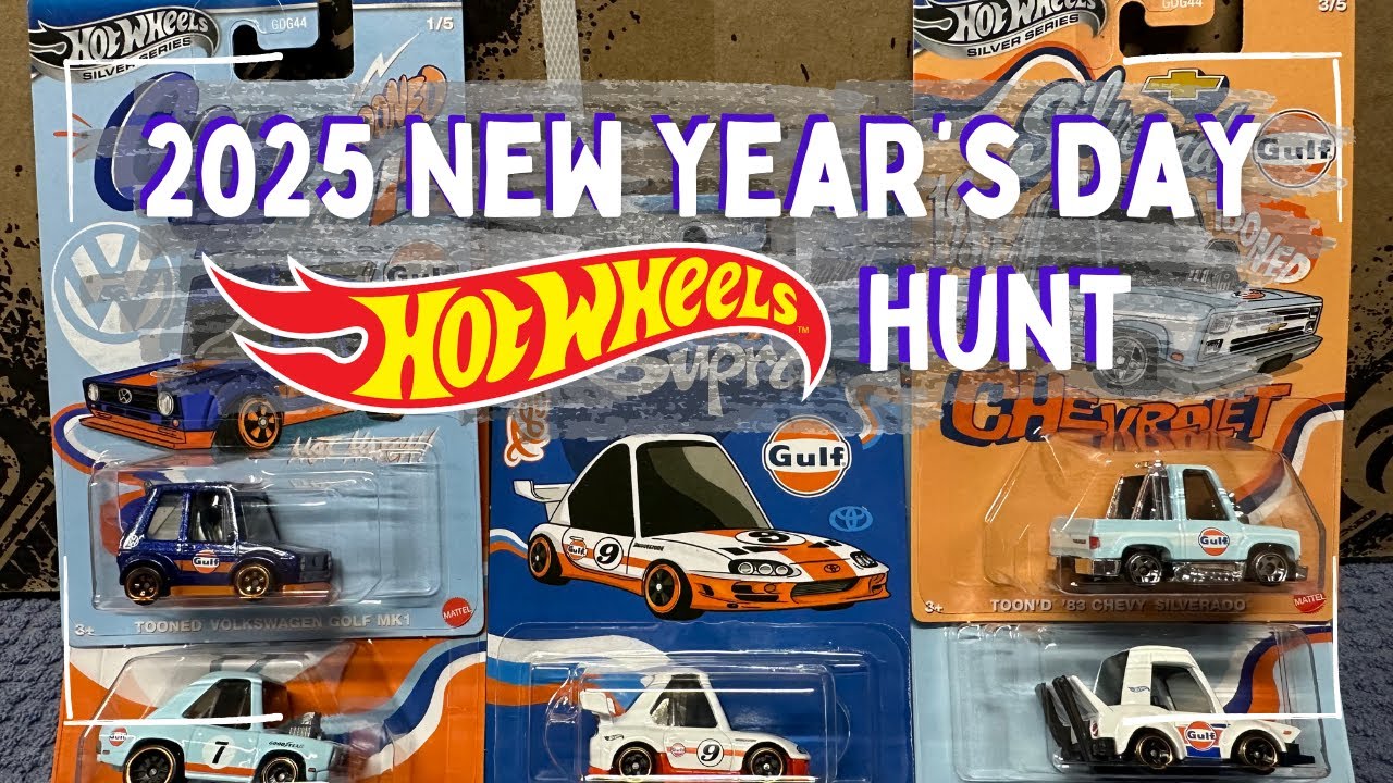 2025 New Year’s Day Hot Wheels Hunt