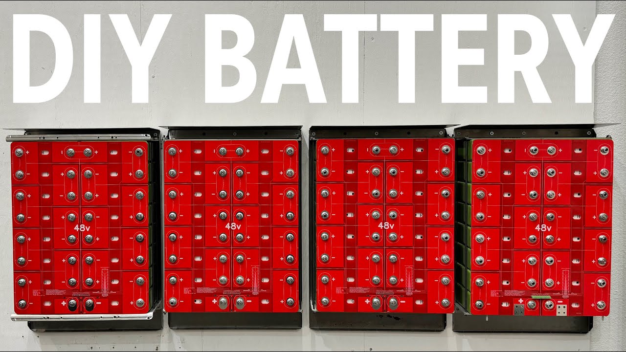 48v 3.7kWh DIY LiFePO4 Battery kit - Solar Backup