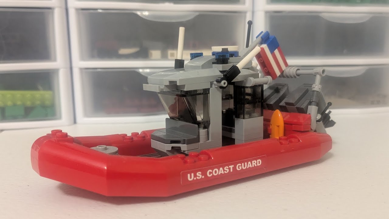 Review of Afol bricks US Coast Guard Patrol Boat 