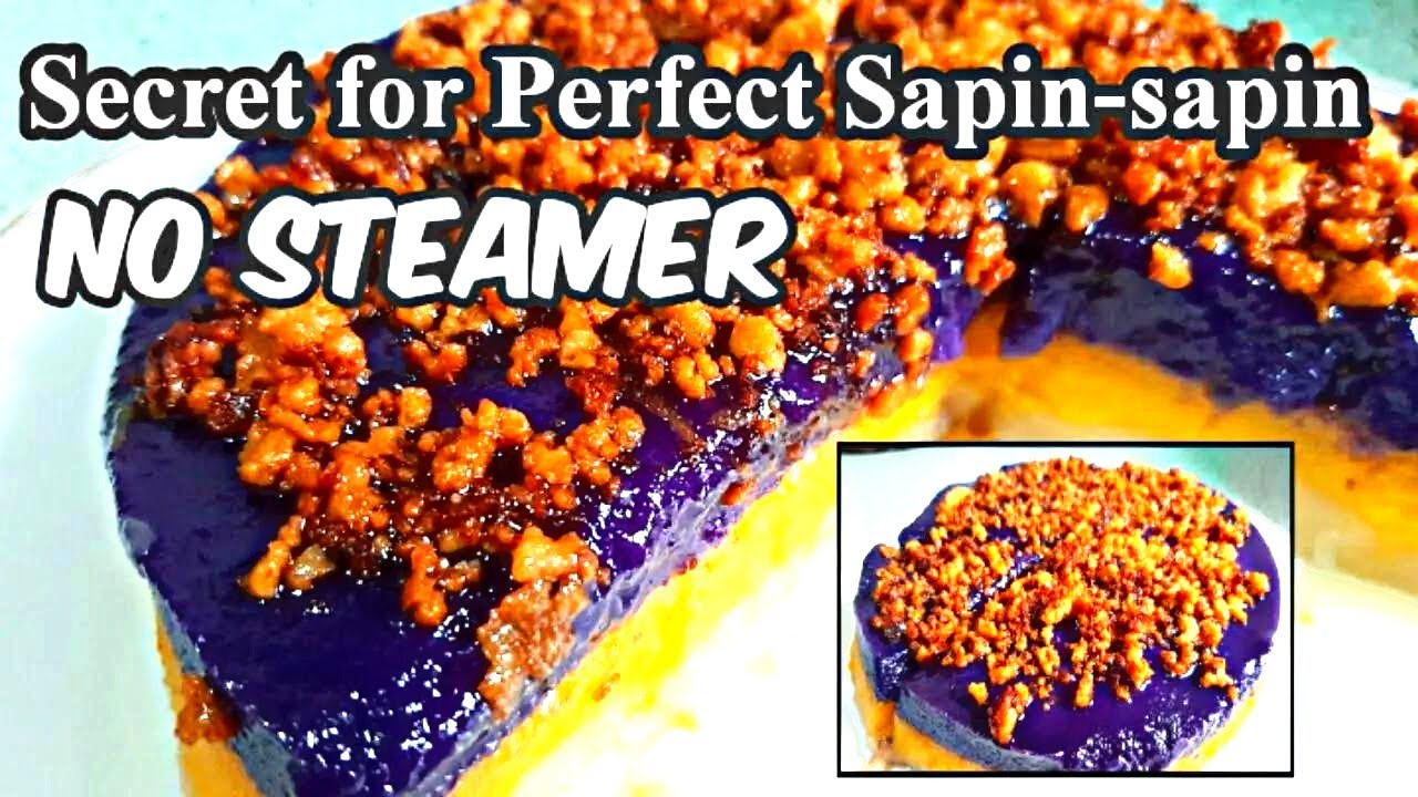 How to Make the Perfect Sapin Sapin Without a Steamer | Glutinous Cake | Food Business Ideas