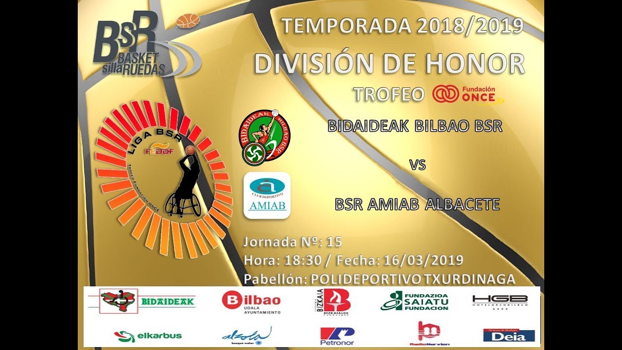📺 BIDAIDEAK BILBAO BSR Vs AMIAB ALBACETE – 15ta JORNADA