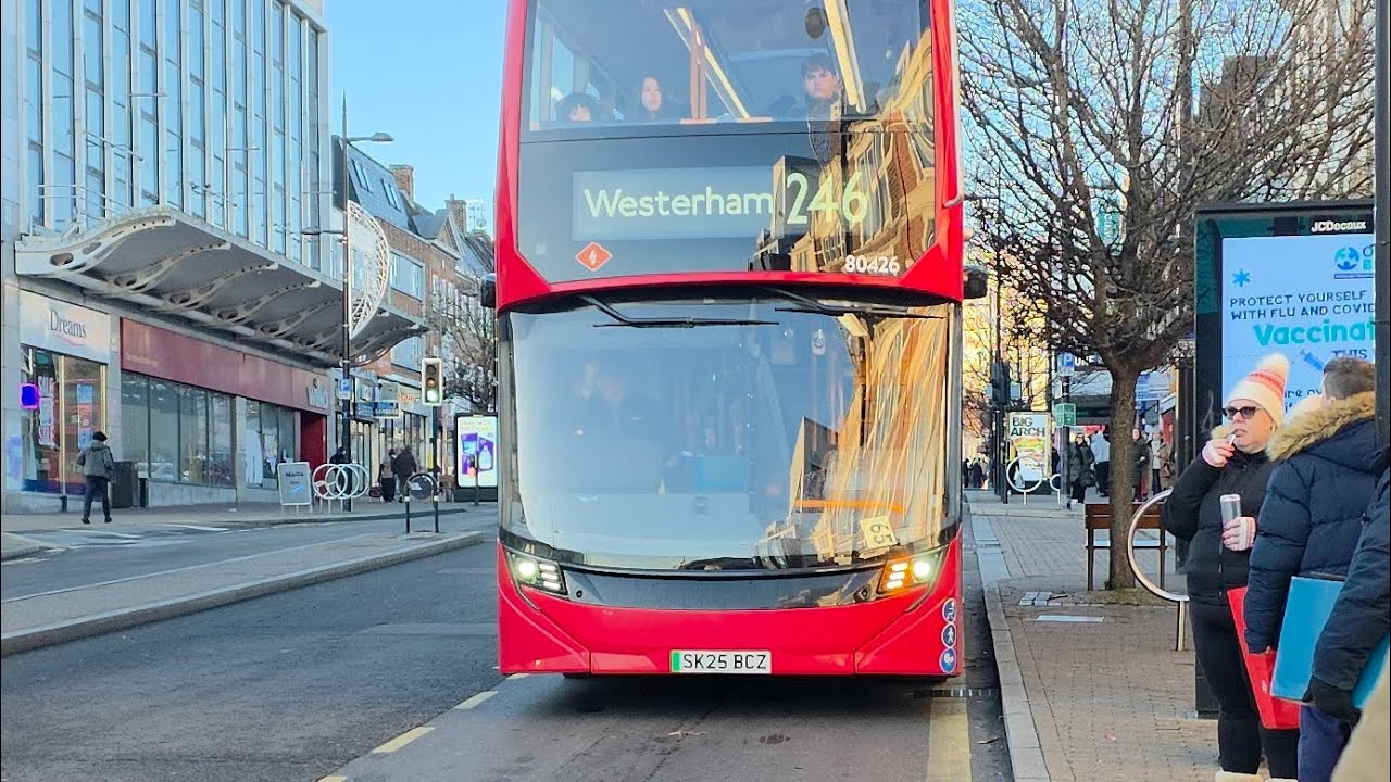 Stagecoach London ADL Enviro 400 EV 80426 SK25 BCZ Route 246