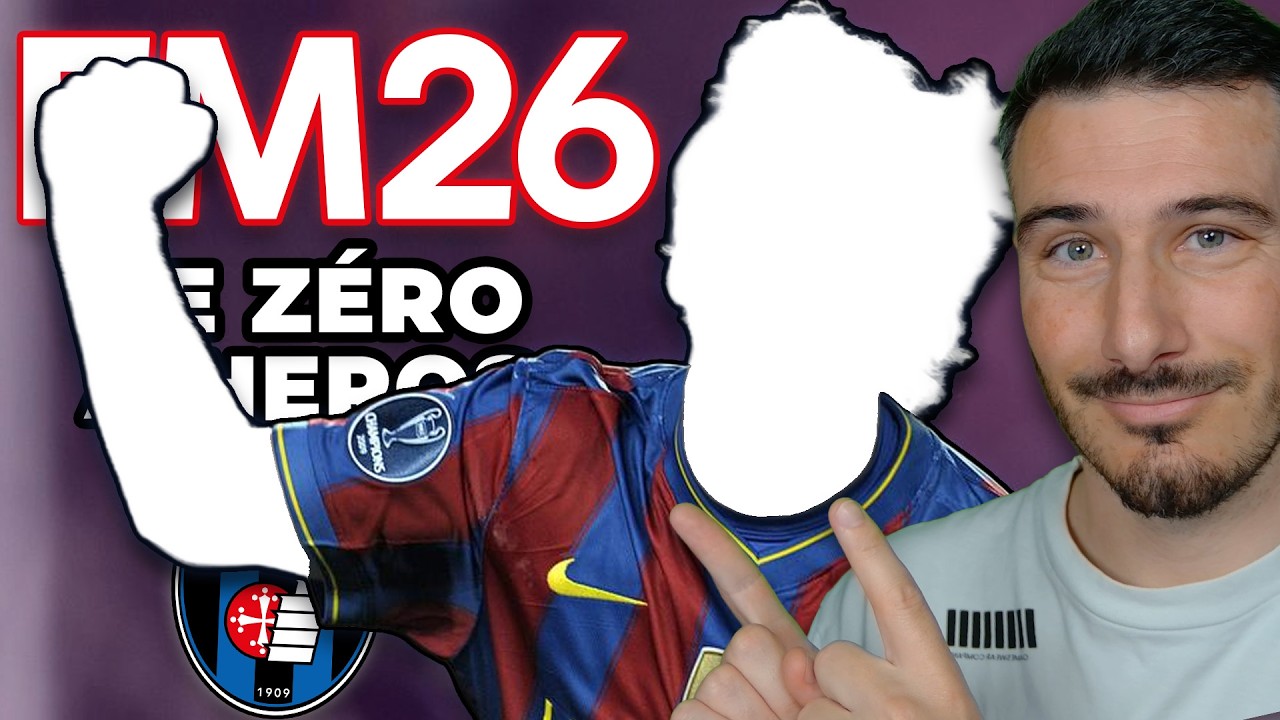 CE JOUEUR EST PLUS FORT QUE MESSI ET CR7 RÉUNIS ! | Épisode 103– Zéro à Héros (Football Manager 26)