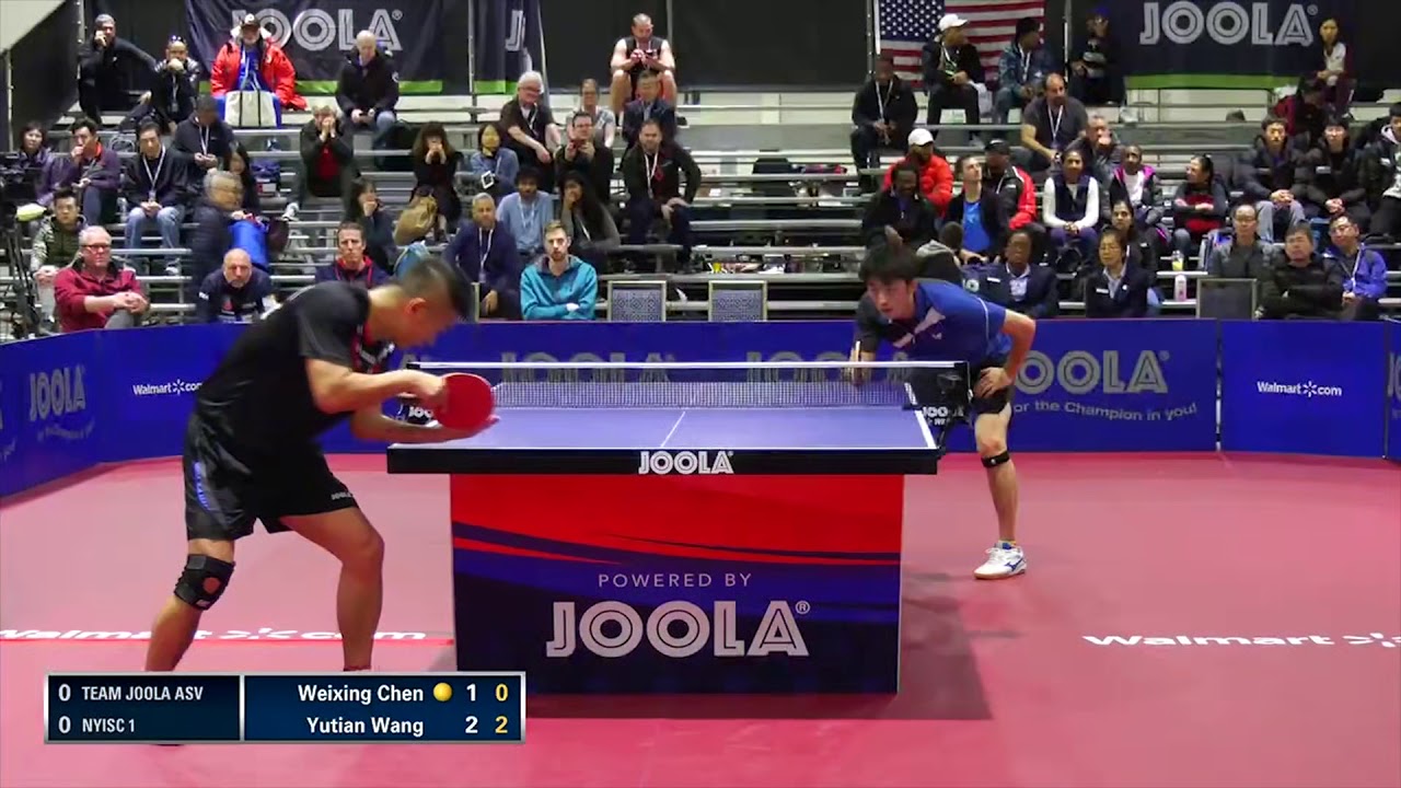 2018 JOOLA NA Teams Championships - Div 1 SF - Chen Weixing vs Wang Yutian (Highlights)