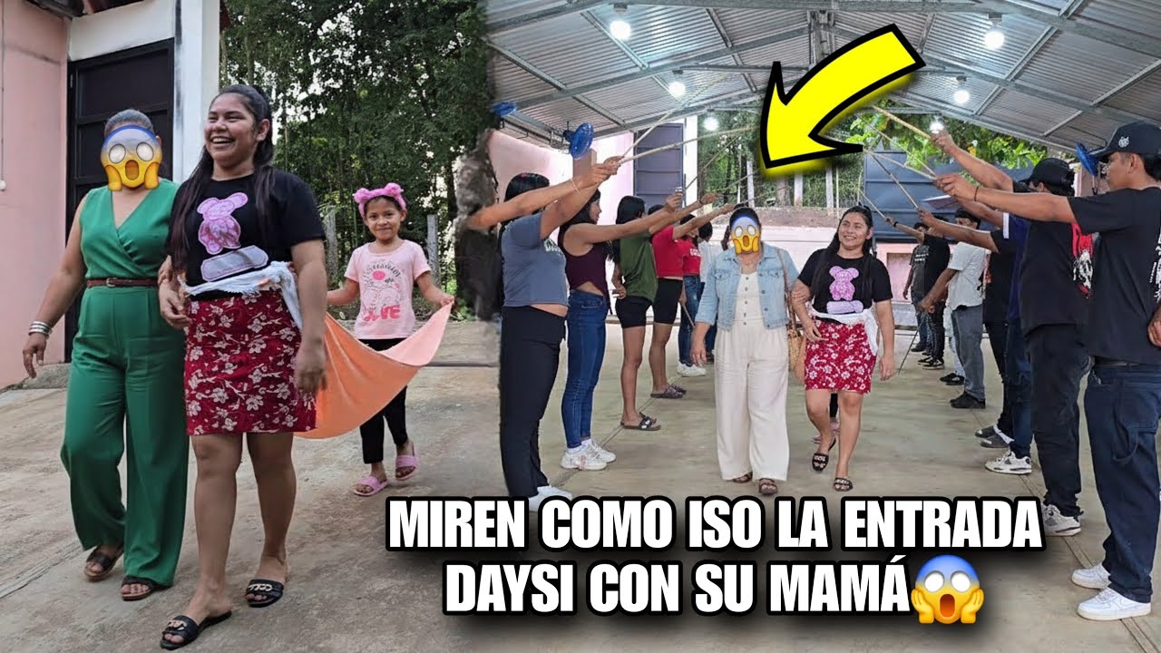 DAYSI Al Lado De Su Mamá Asi Da El Ingreso En El Ensallo😱Miren Como Como Lo Isieron De Hermoso😍