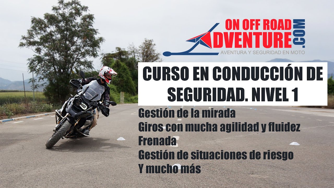 CURSO CONDUCCI&Oacute;N DE SEGURIDAD. NIVEL 1 | ON OFF ROAD ADVENTURE