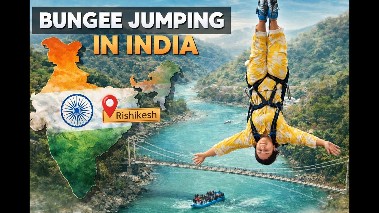 Bungee jumping Rishikesh shivpuri