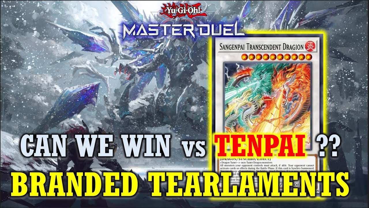 Tips & Tricks vs Tenpai with Branded Tearlaments !!  Yu-Gi-Oh Master Duel