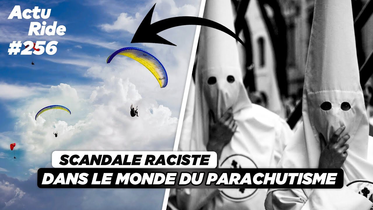 Scandale &agrave; la f&eacute;d&eacute; de parachutisme ! Ils repoussent les limites du VTT ! 