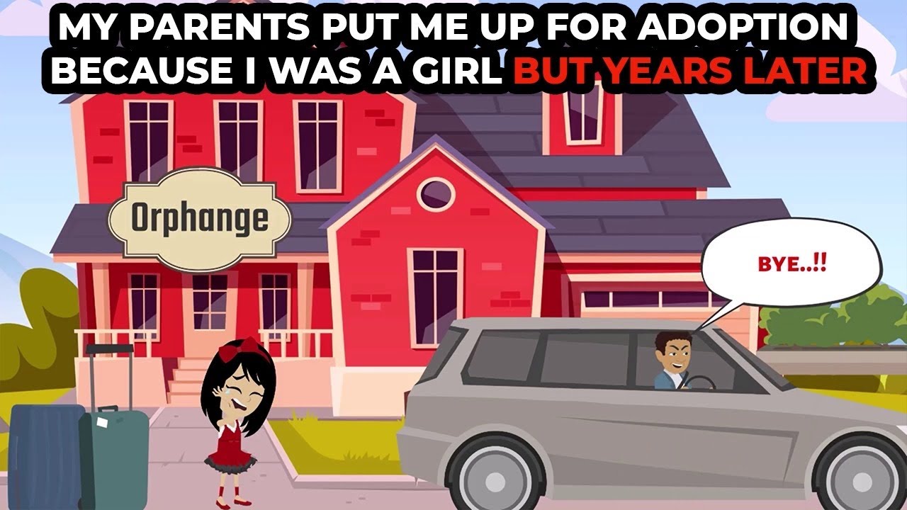 My parents put me up for adoption because I was a girl but years later