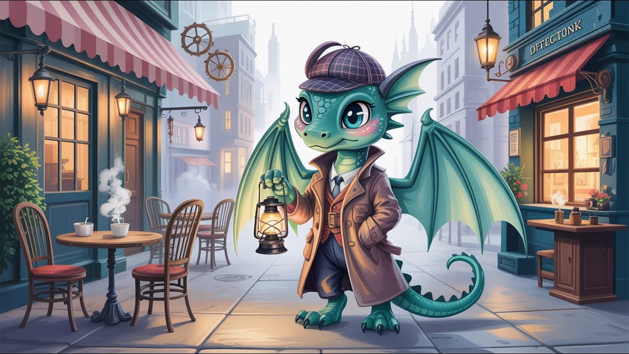 When the Fog Stayed for Breakfast 🌫️ | Uplifting Cozy Celtic Steampunk Folk (Detective Glint)