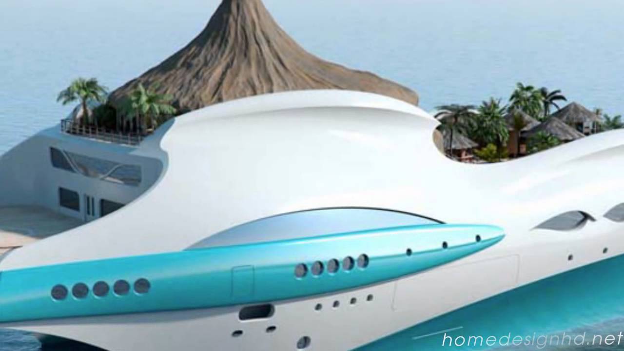 Luxury Tropical Island Yacht Concept   A Private Paradise [HD]
