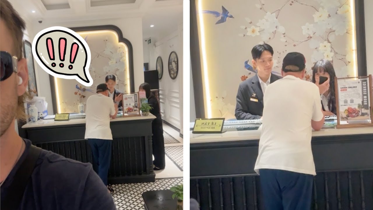 Hotel Lobby Meltdown: Tourist Goes OFF on Staff 🚨