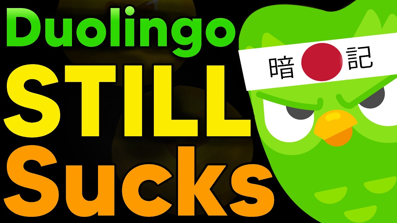 Duolingo is STILL BAD for Learning Japanese in 2025 (QUIT WASTING TIME)