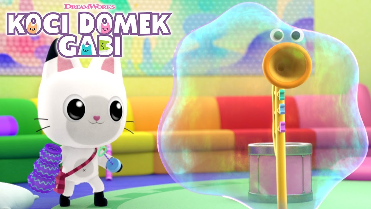 Złap psotnika w bańkę na kłopoty! | KOCI DOMEK GABI | Netflix