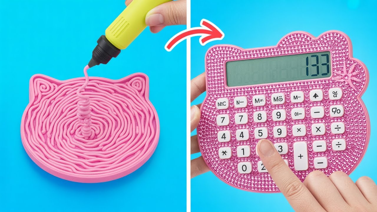 SECRET SCHOOL SUPPLIES CHALLENGE FOR FRIENDS 😄 DIY Ideas by 123GO! Vibe