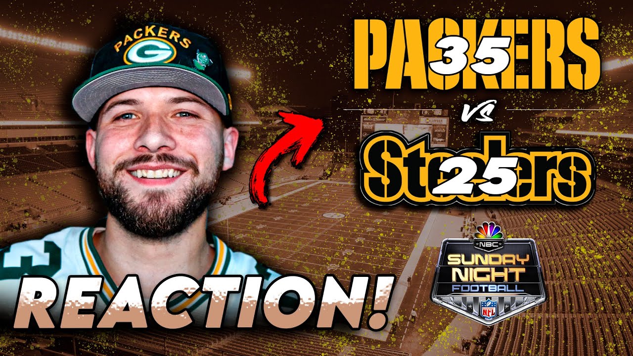 Реакция на ОГРОМНУЮ ПОБЕДУ Packers над Steelers и Rodgers!!!