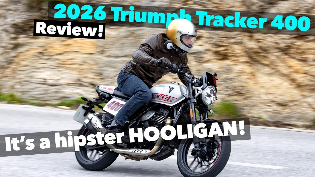 Recenzja Triumpha Trackera 400 z 2026 r. | Najlepszy singiel Triumpha 400?