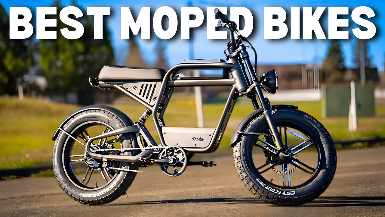 Top 5 Moped Style Electric Bikes 2025 | Best Moped Style Electric Bikes