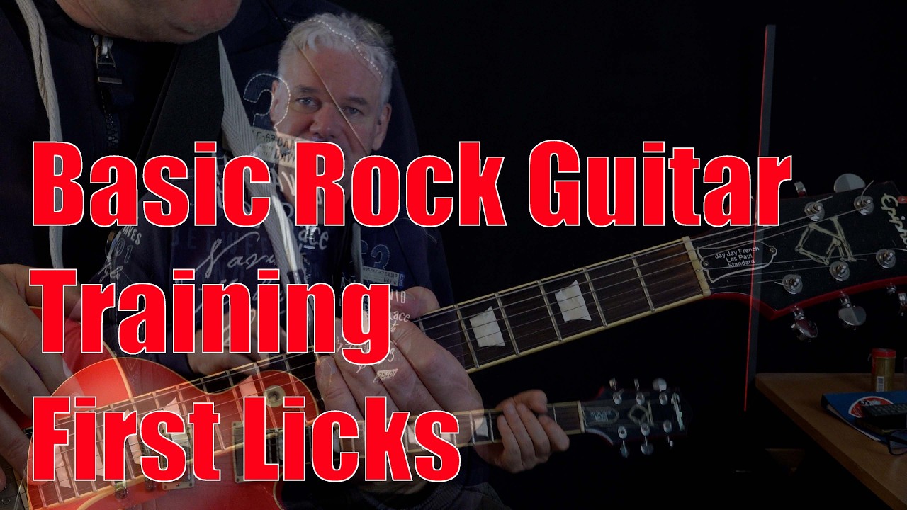Basic Rock Guitar Training - First Licks