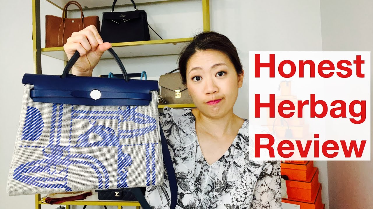 Обзор сумки Hermes Herbag: как сидит, износостойкость, удобство использования, дорожная сумка чер...