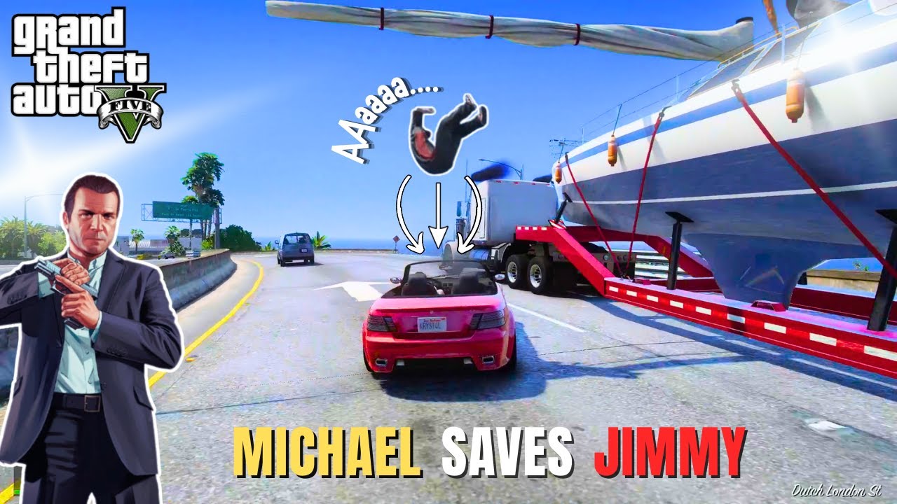MICHAEL AND FRANKLIN SAVES JIMMY || GTAV GAMEPLAY #2