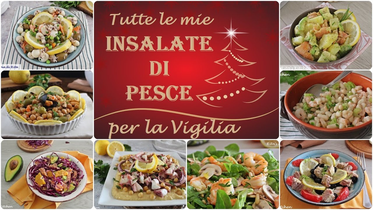 8 Facilissime INSALATE DI MARE PER LA VIGILIA - La cucina di Rita