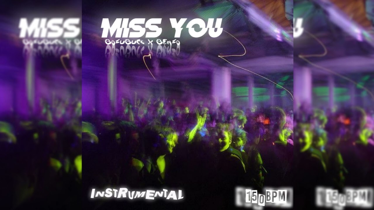 Bozubuck & Benzo - MISS YOU - Instrumental (Techno Edition) [Official Instrumental]