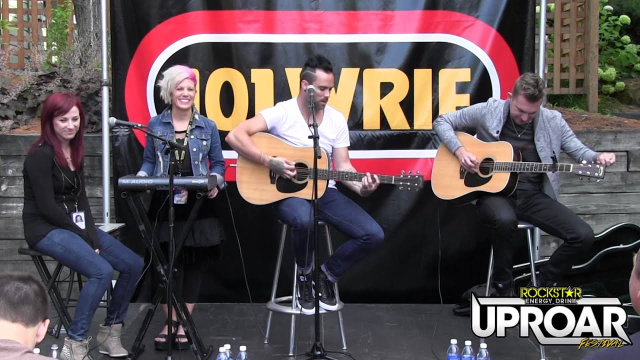 Skillet Acoustic Performance at the Uproar Kickoff Party