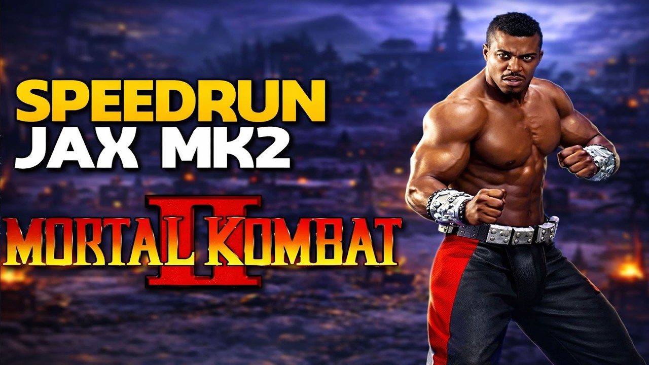 🔴SPEEDRUN INSANA! RECUPERANDO RECORDE MUNDIAL PRO BRASIL JAX MK2 NHPT!