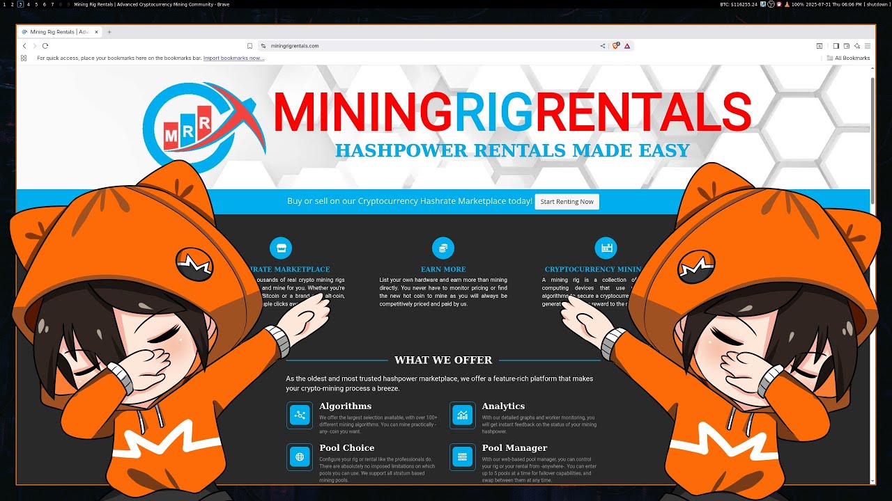 How to quickly rent hashrate to help protect the Monero mining network!