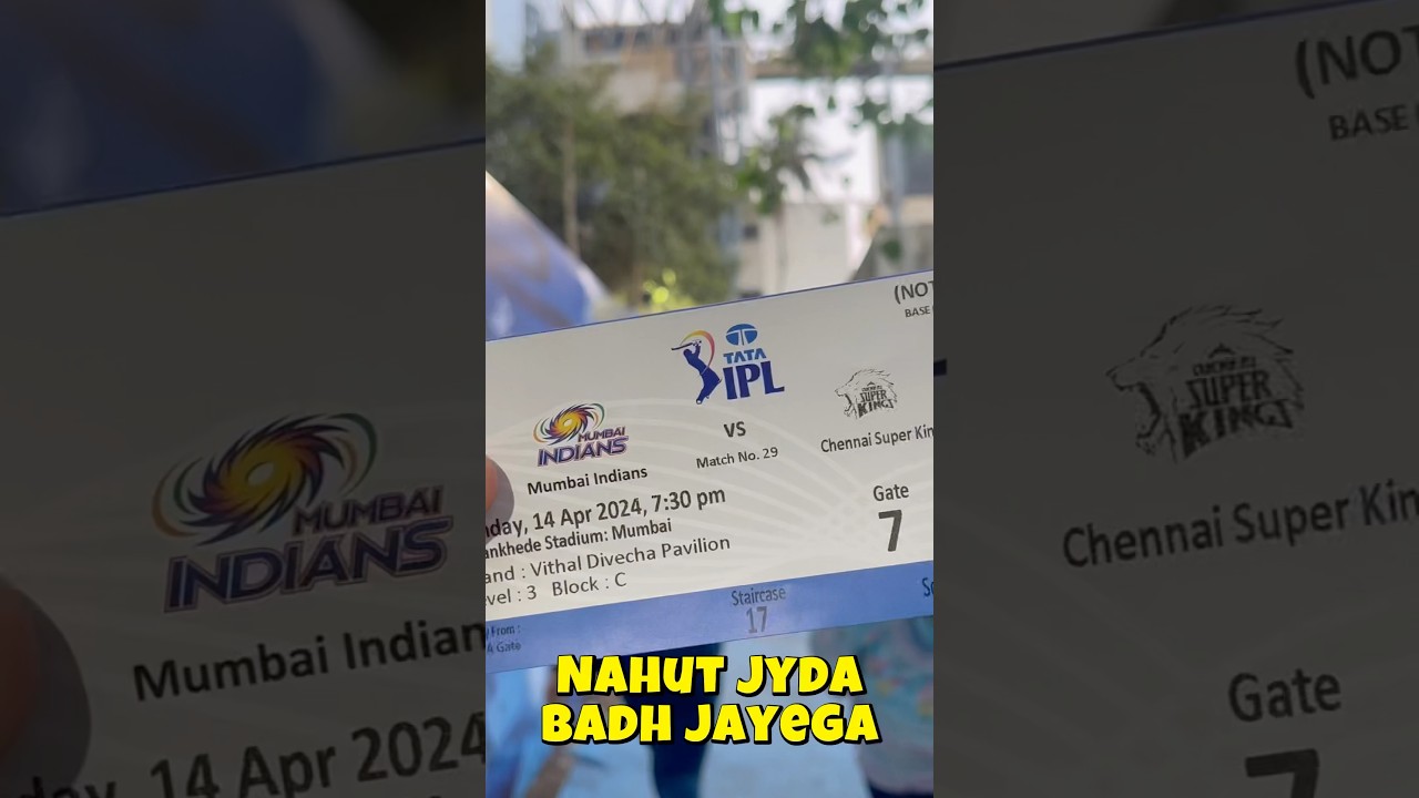 Pro HACKS To Book IPL 2025 Tickets #ipl2025 #ipl #csk #rcb