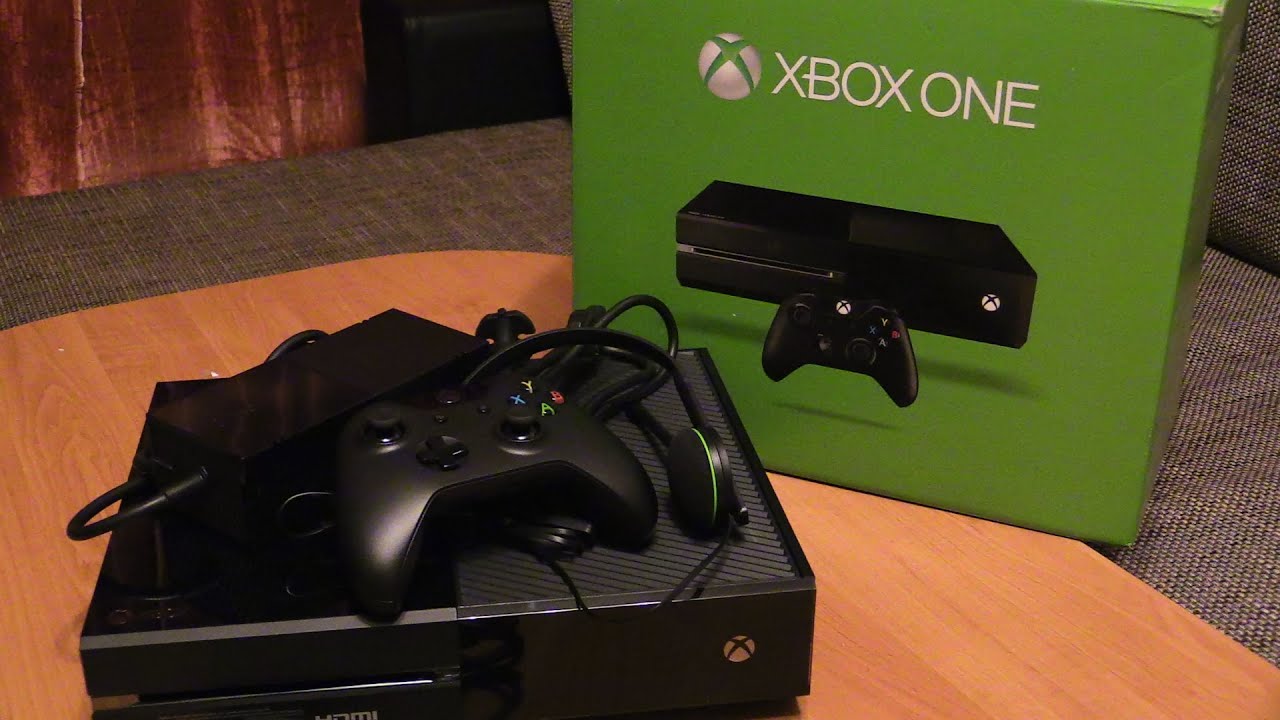 XBOX ONE (500Gb): Unboxing