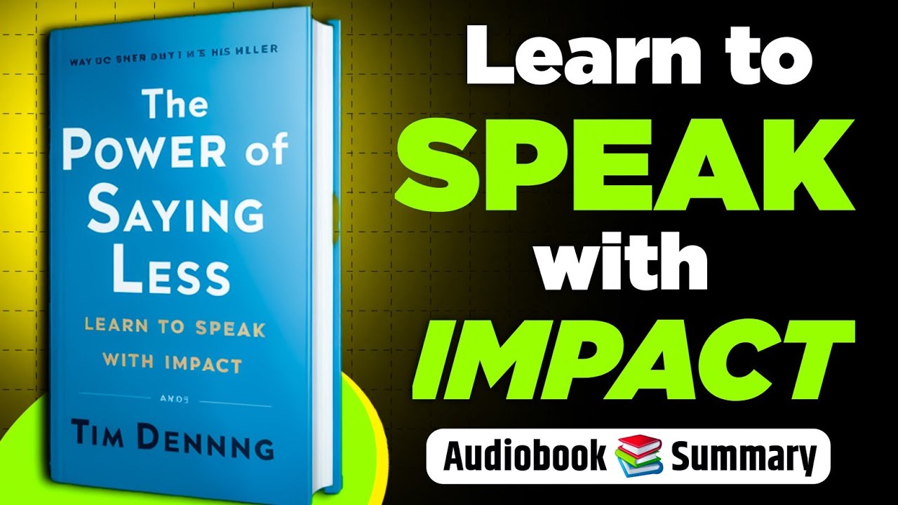 The Power of Saying Less Audiobook in English | Book summary in English