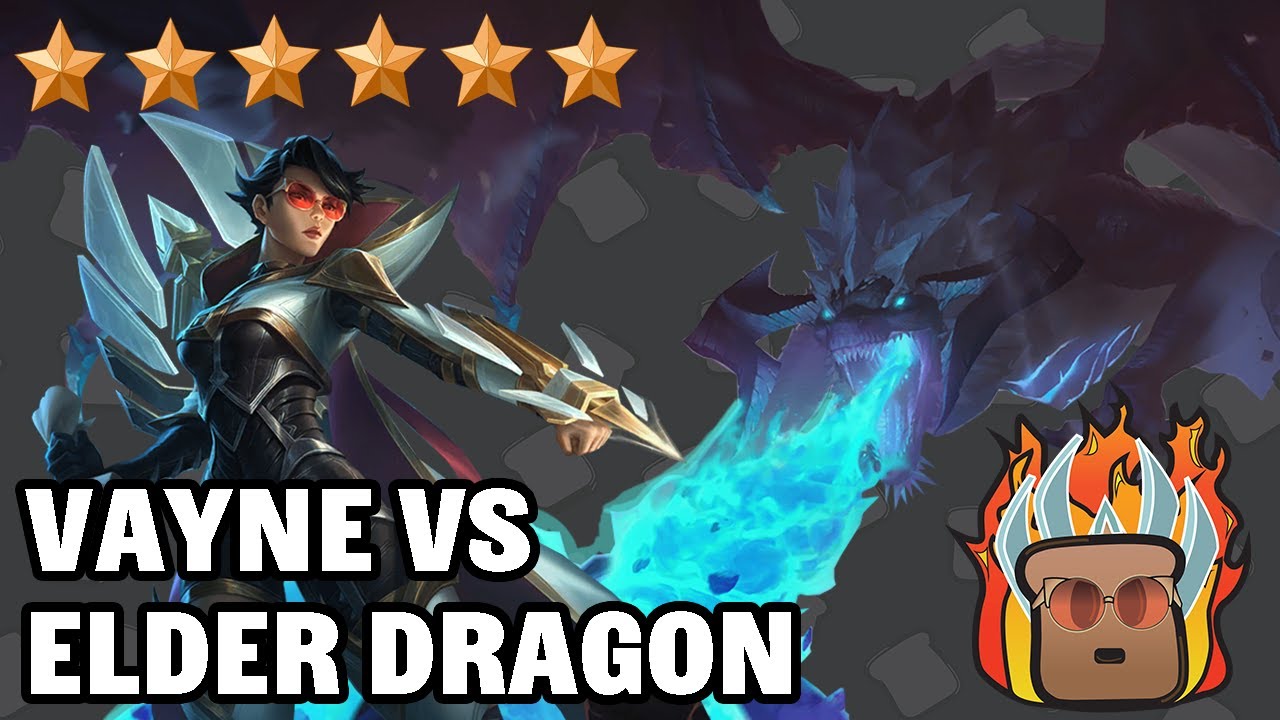 Vayne vs 6 Star Elder Dragon | Path of Champions