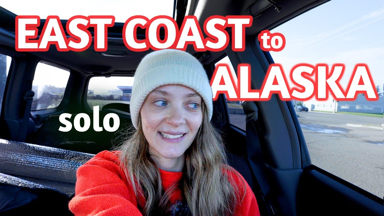 my beginning of the Alaska Highway | driving solo to Alaska from the East Coast as a female