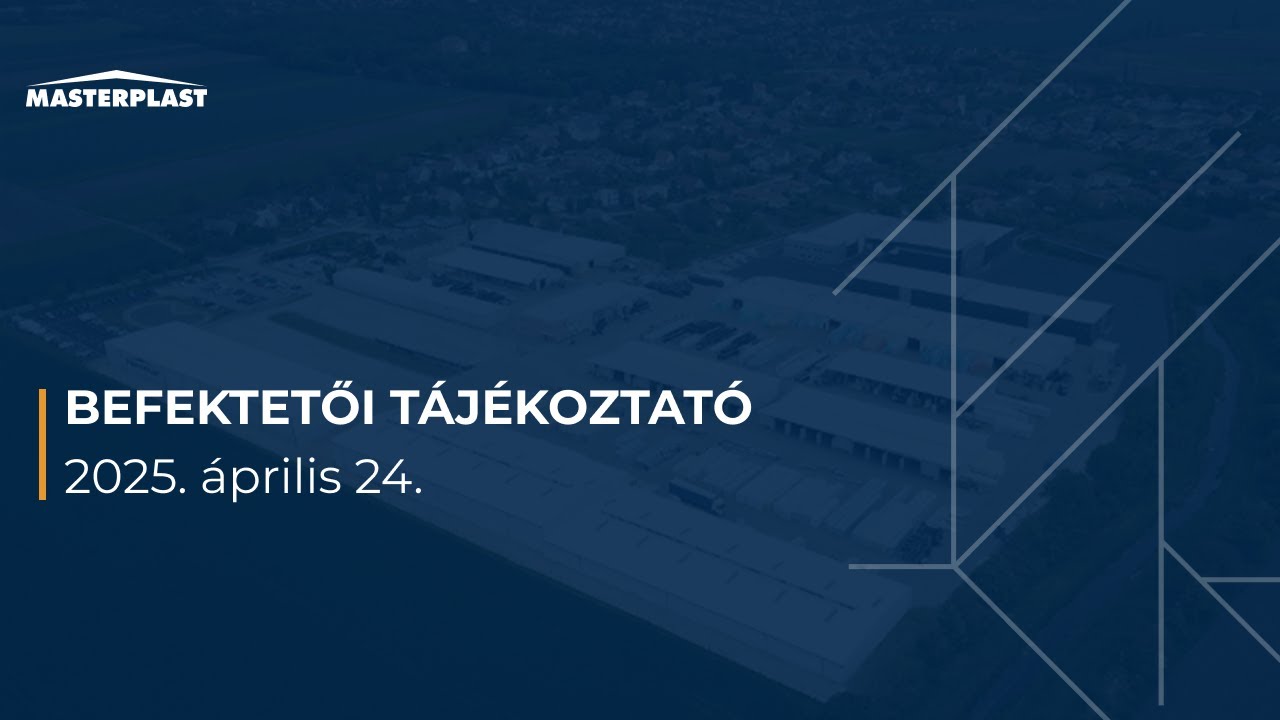 Befektetői tájékoztató - 2025.04.24