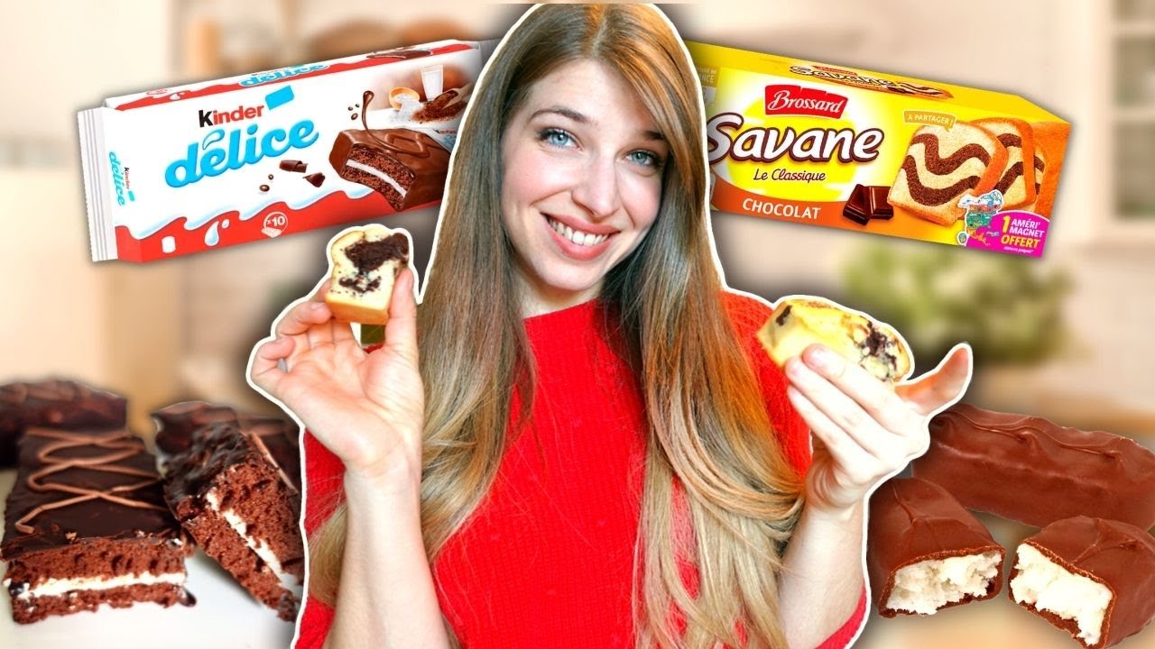 🍫 JE MANGE mes GOÛTERS d'enfance préférés version HEALTHY & FIT