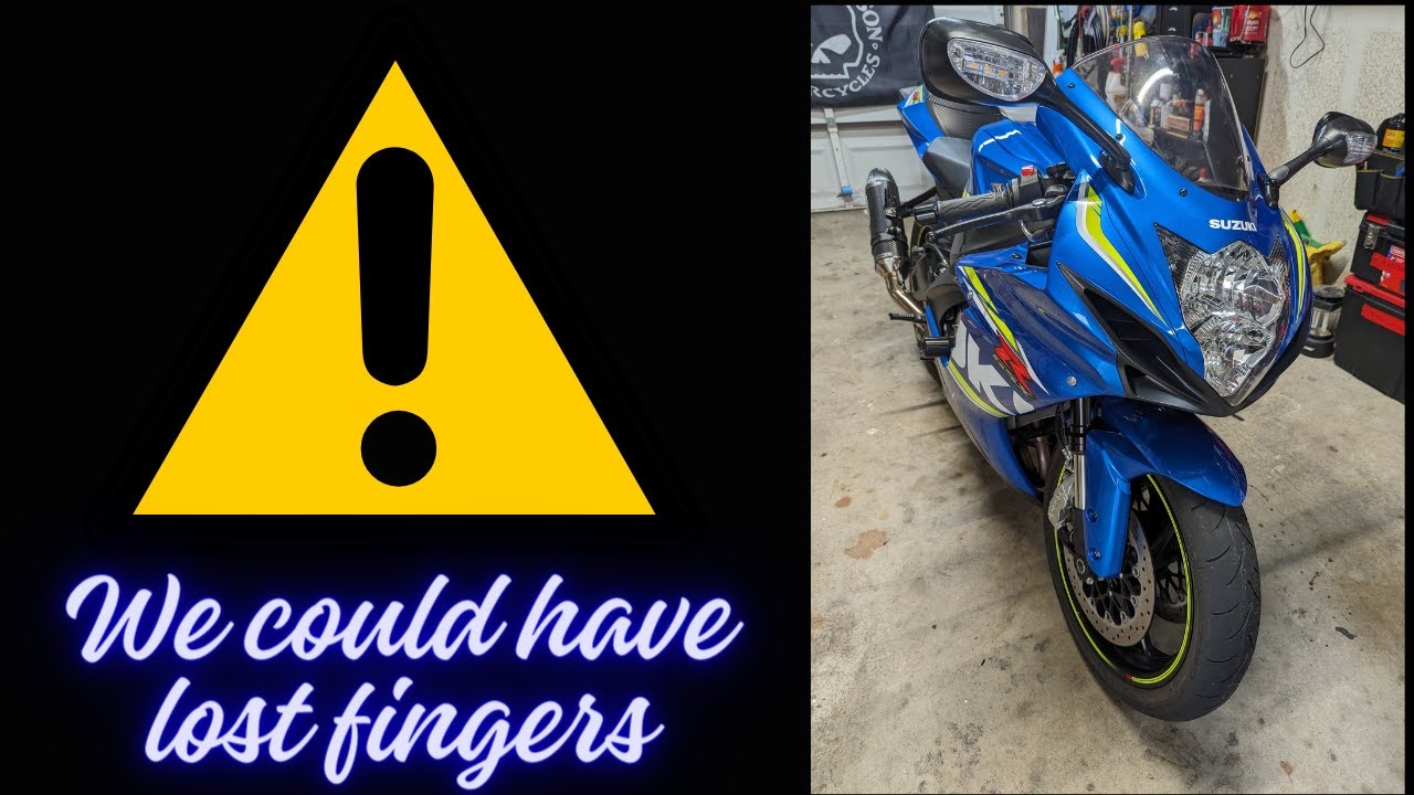 GSXR 600 — комплект для занижения подвески и несколько аксессуаров