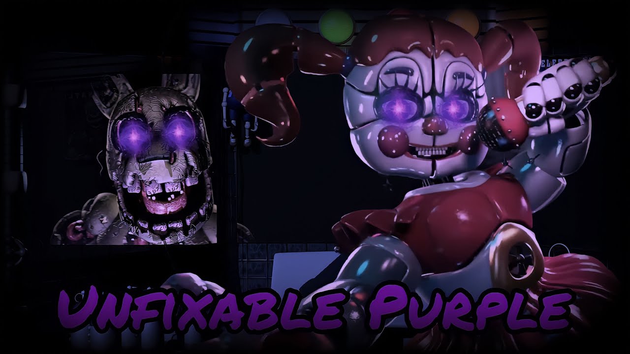 FNAF SONG MASHUP - Unfixable Purple 2023 REMAKE | @dagames Mashup