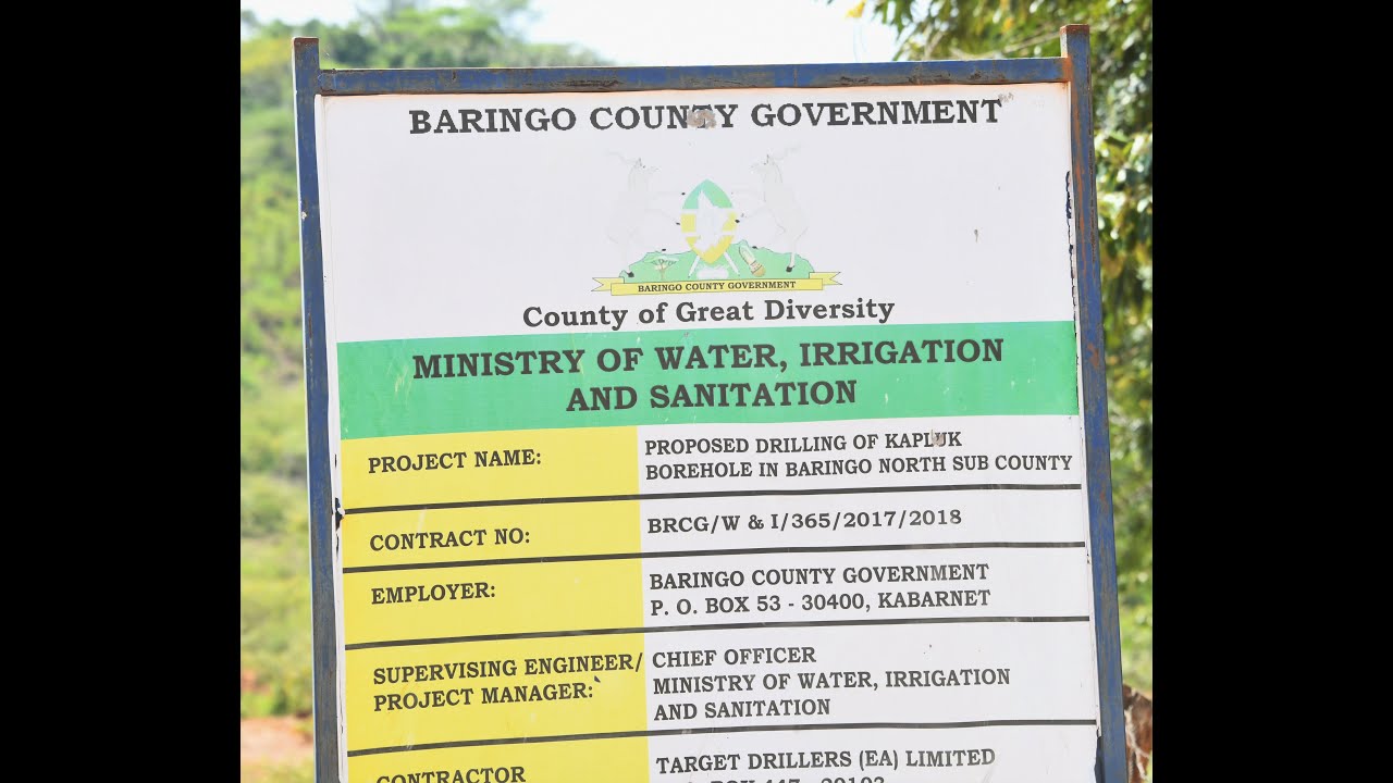 SUCCESS FACTOR| KAPLUK BOREHOLE IN BARWESSA WARD WITH THE HIGHEST WATER VOLUME IN KERIO VALLEY