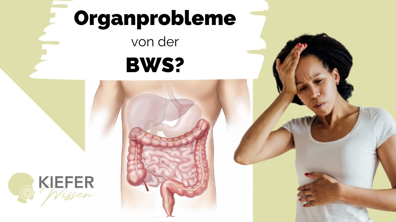 Brustwirbelsäule & Organbeschwerden - Wie hängt das zusammen?