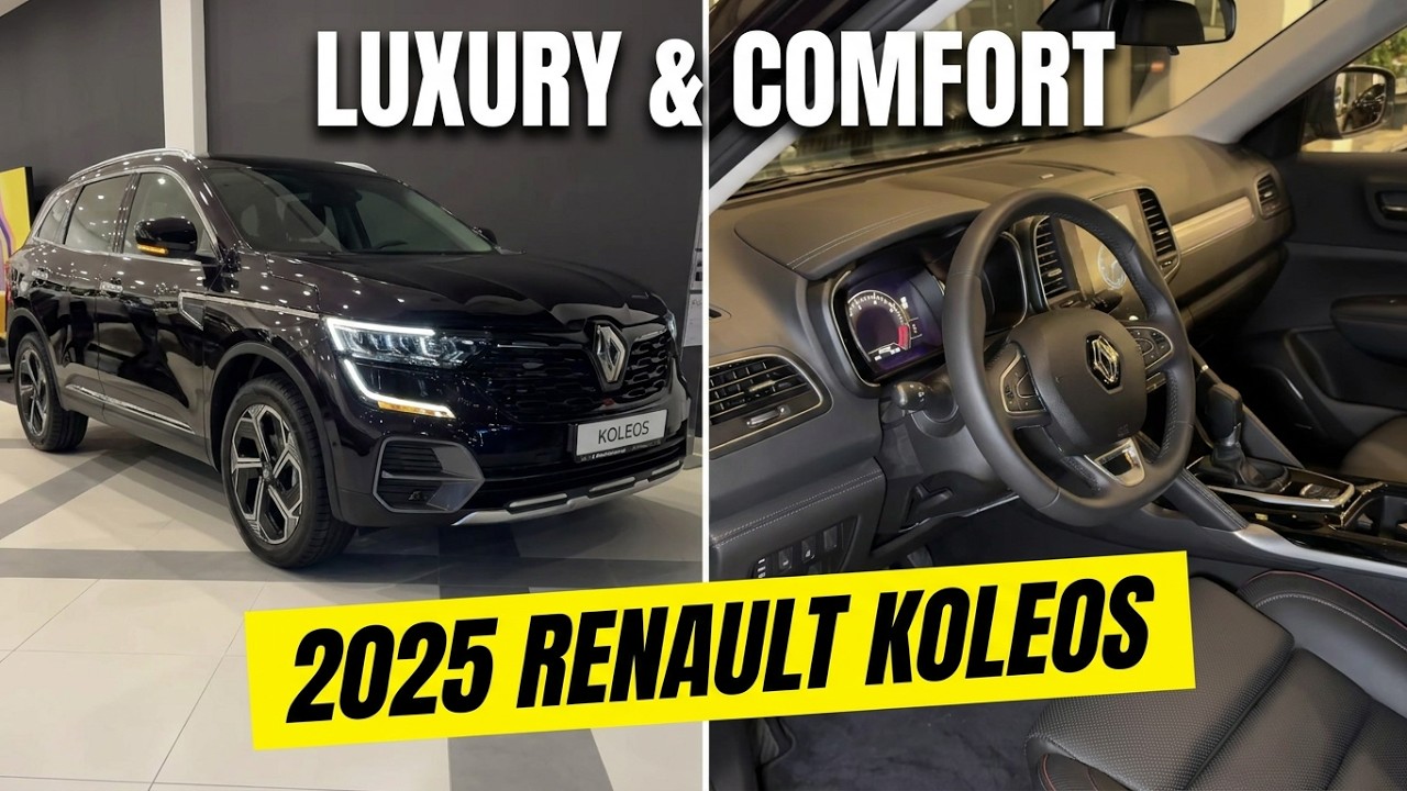2025 RENAULT KOLEOS! Known for its comfort and spacious interior